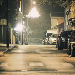 noc latarnie ulica