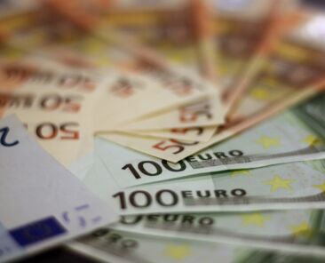 euro karuzela banknotów