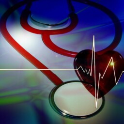 stetoskop serce wykres