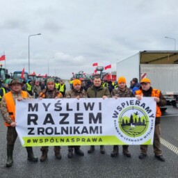 Protest w Żyrzynie, fot. Organizatorzy protestu